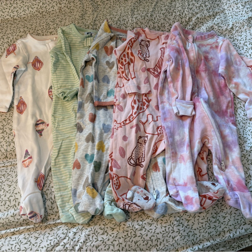 Assorted Baby Onesies Set